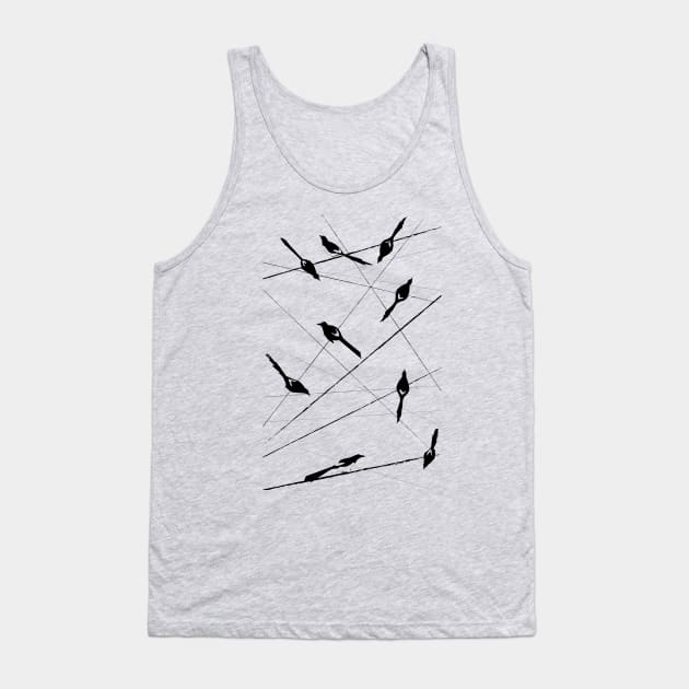 Magpie Tank Top by pef